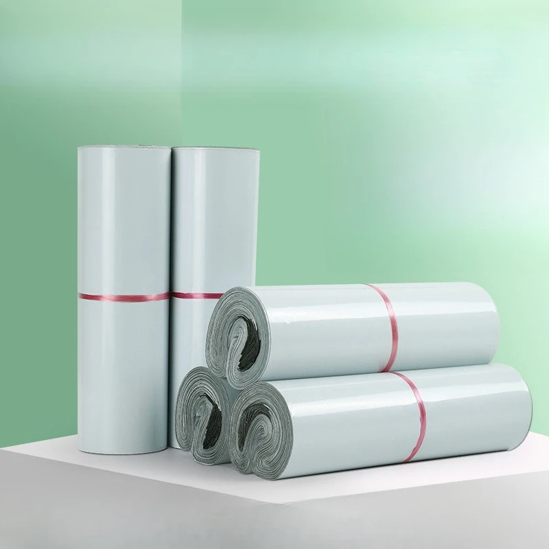 Thickened White Self Adhesive Express Bags Waterproof Plastic Mailing Pouches E-commerce Logistics Packaging Delivery Bags