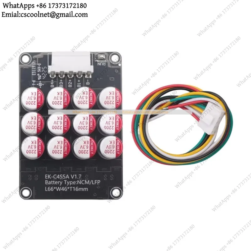 k3 for ABGN 5A 3S 4S Active Equalizer Balancer for LiFePO4 LiPo LTO Battery Capacitor Energy Transfer