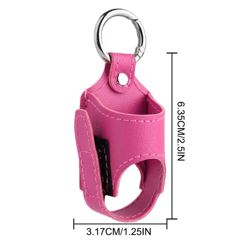 Storage Case For Inhaler With Metal Buckle Waterproof Protective PU Leather Case For Inhaler For Travelling School And Hiking