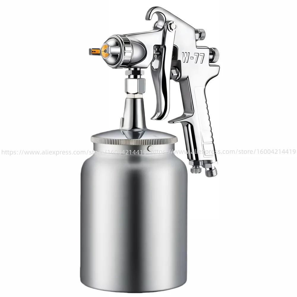 W-77 Paint Spray Gun 2.0/2.5/3.0mm Caliber Nozzle Car Furniture Car DIY Craft Projects  W77 Paint Gun Paint Sprayer