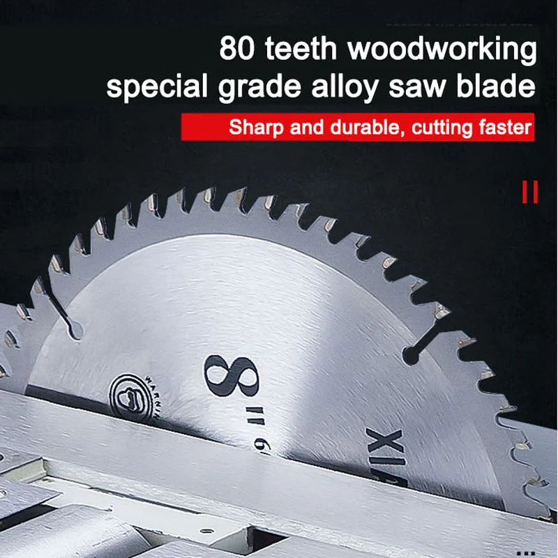 FS-1200 3-In-1 Multi-functional Electric Planer Woodworking Planing Machine Carpentry Tools Horizontal Combination Hole Punchers