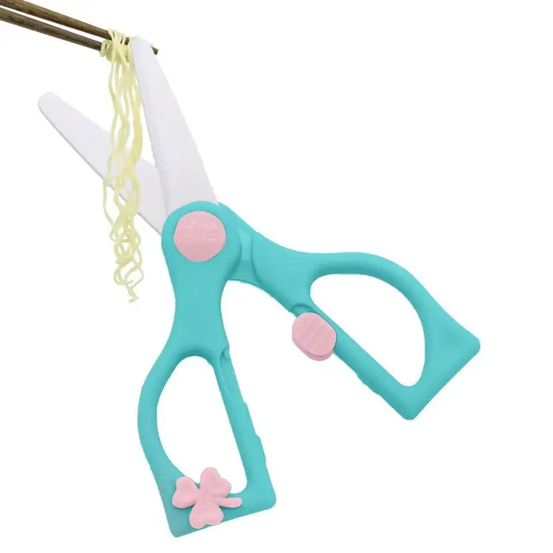 Kitchen Ceramic Scissors Portable Baby Food Scissors Children's Scissors Sharp Baby Food Scissors Cutting Infant Supplies