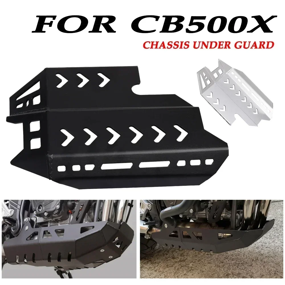 For Honda CB500X CB 500X 500 X 2019 - 2022 2023 Motorcycle Accessories Engine Protection Cover Chassis Under Guard Skid Plate