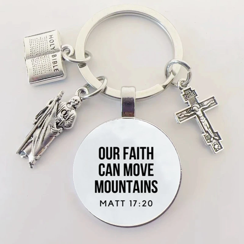 الكتاب المقدس الآيات مفتاح سلسلة الإيمان مفتاح سلسلة الكتاب المقدس يقتبس مجوهرات المسيحية أصدقاء النساء الرجال هدايا ملهمة