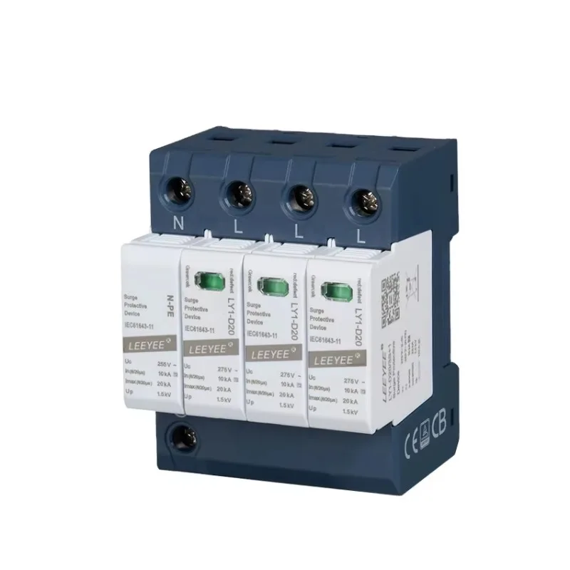 

TUV CB 275V AC 3P+N 20kA Ac spd Thunder Surge Protective Device