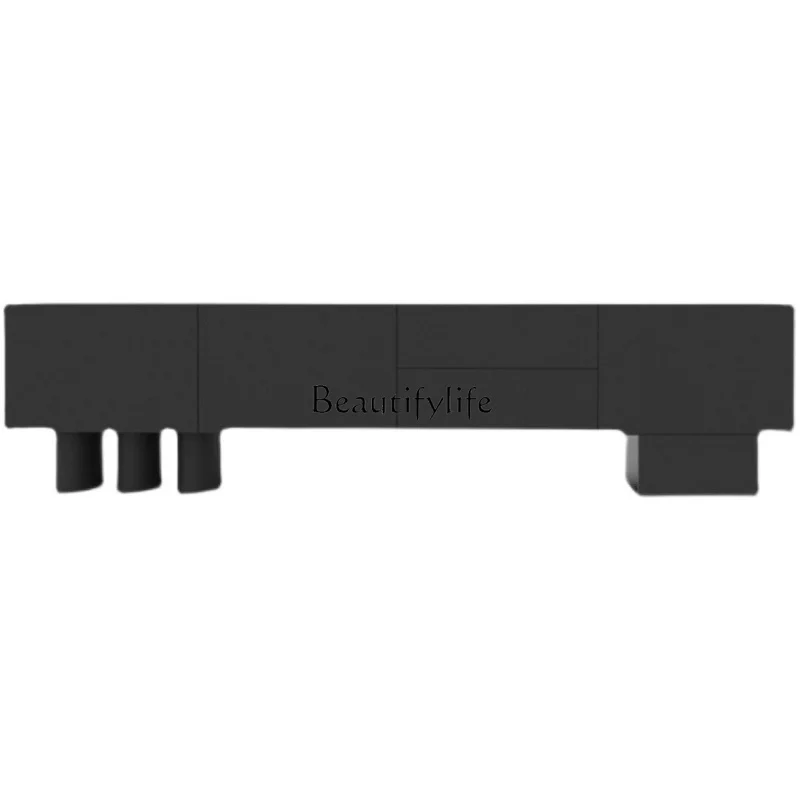 

*Nordic silent TV cabinet storage simple modern model room living room floor cabinet baking paint