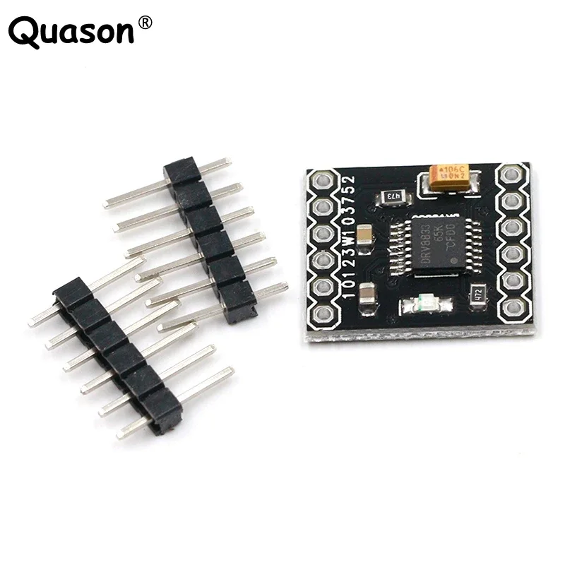 DRV8833 2 Channel DC Motor Driver Module Board 1.5A 3V-10V H-Bridge 4-Wire Step Motor