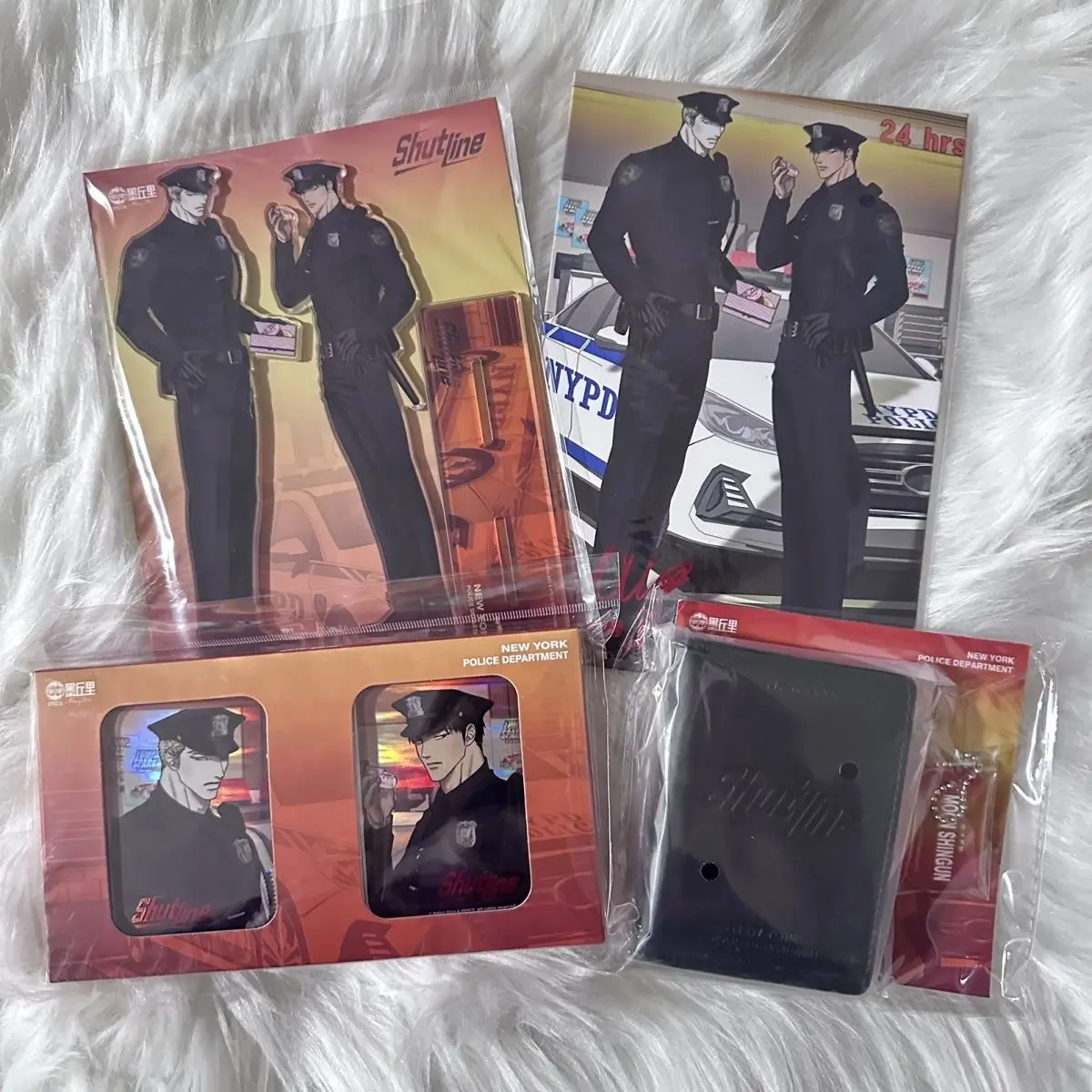 

Official Korean Manhwa Shutline Alert Series：Couple Acrylic Stand/Wallet Set/Badge/Paper Board Moon Shingun/Gillan Jake