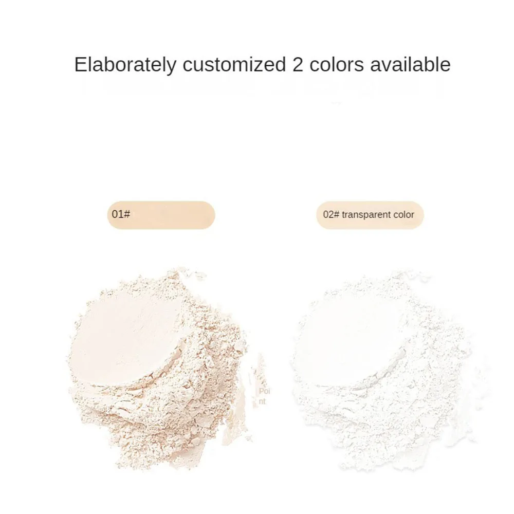 Lightweight Setting Powder, Waterproof and Sweat Resistant, Refreshing and Comfortable, Creating a Natural Makeup Look