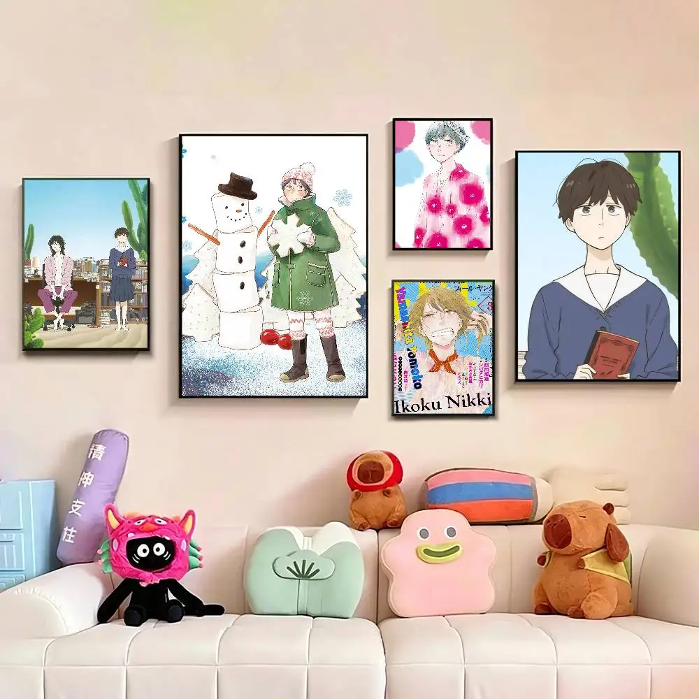 Ikoku Nikki  Poster Picture Canvas Painting Wall Art Home Decoration Print For Living Room Decor