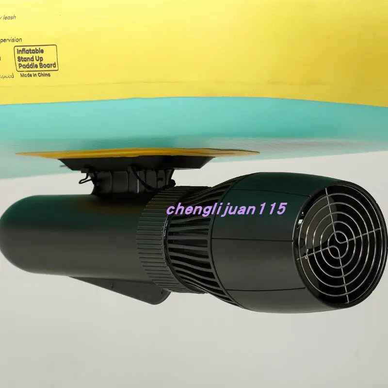 Motor-Ready Inflatable SUP Paddle Board Thruster Compatible Surf Bodyboard Portable Water Power Sled