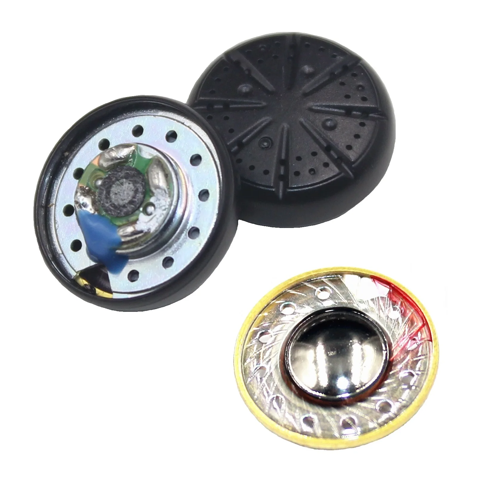 H163213B Earphone Speaker 15.4mm Beryllium Diaphragm Driver Upgrade Headphone Deep Bass Sound DIY Parts RoHS Certified