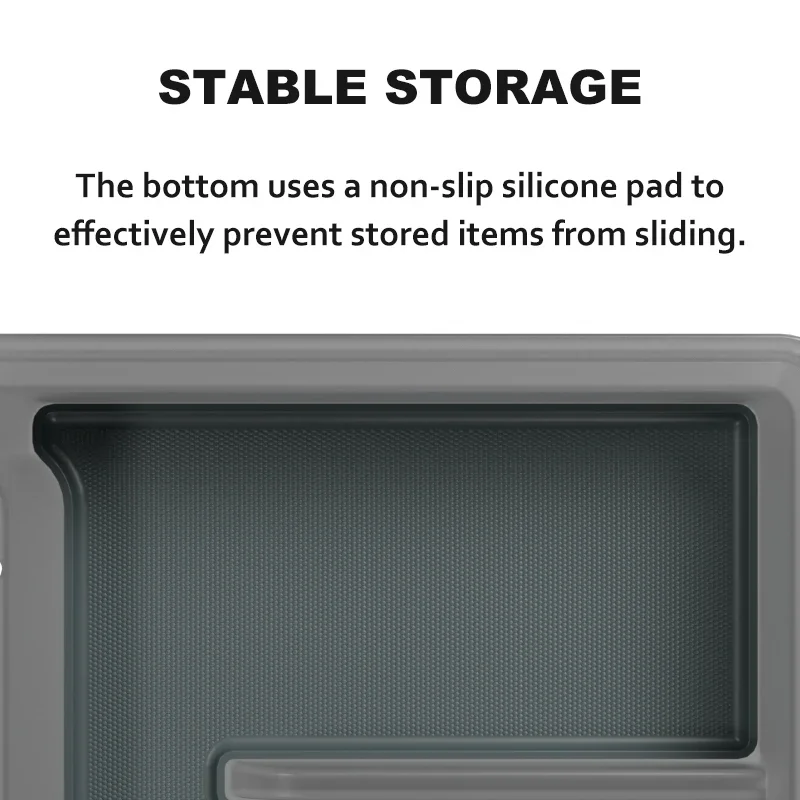 VASTZ Center Console Storage Box Organizer per Tesla Model 3 Y 2021 2022 2023 bracciolo centrale scatola nascosta portabicchieri Data Line Hub