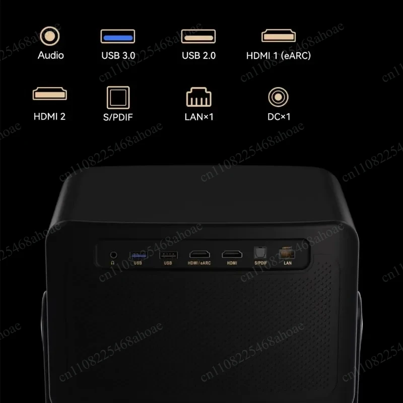 4K ALPD Triple‑Laser Projector X5S Max, 2800 CVIA Lumens, MEMC, 128GB Smart Android 3D Home Cinema Video Projector