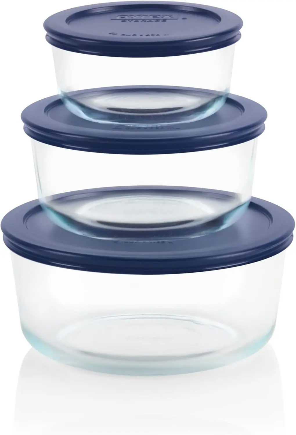 

Glass Food Storage Containers Set with Plastic Lids for Meal Prep and Leftovers
