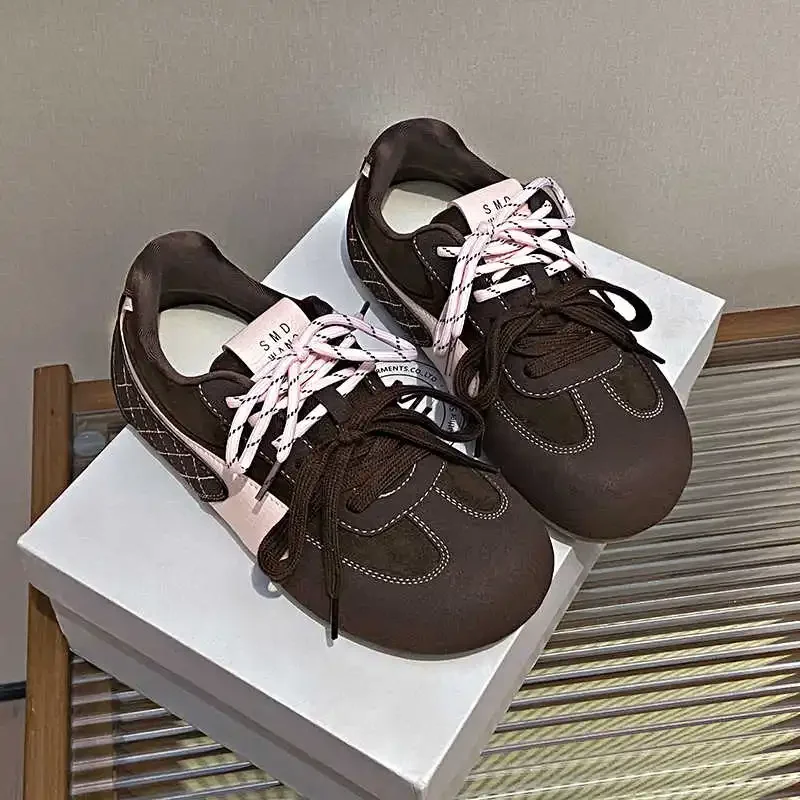 

Spring-autumn Round Nose Best-selling Training Sneakers Women Designer Luxury Women's Health Shoes Sport Importers