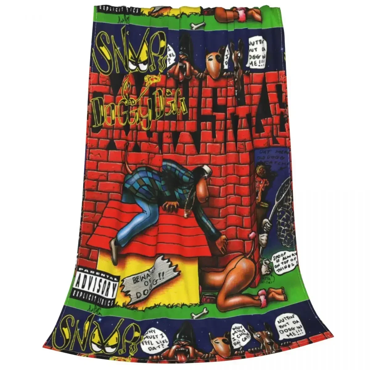 

Ультрамягкое флисовое одеяло Snoop Dogg Doggystyle для дивана, кровати, домашнего декора