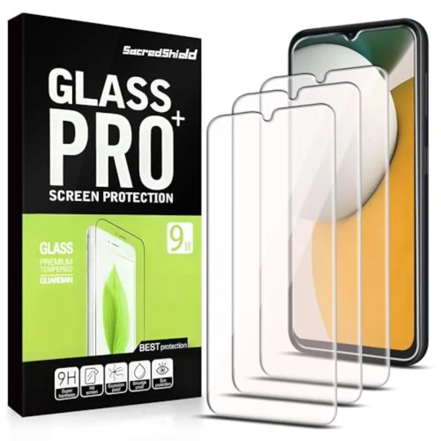 

[3-Pack] Screen Protector for Samsung Galaxy A15 5G/ A15 Tempered Glass, 9H Hardness, Bubble Free, Easy to Install