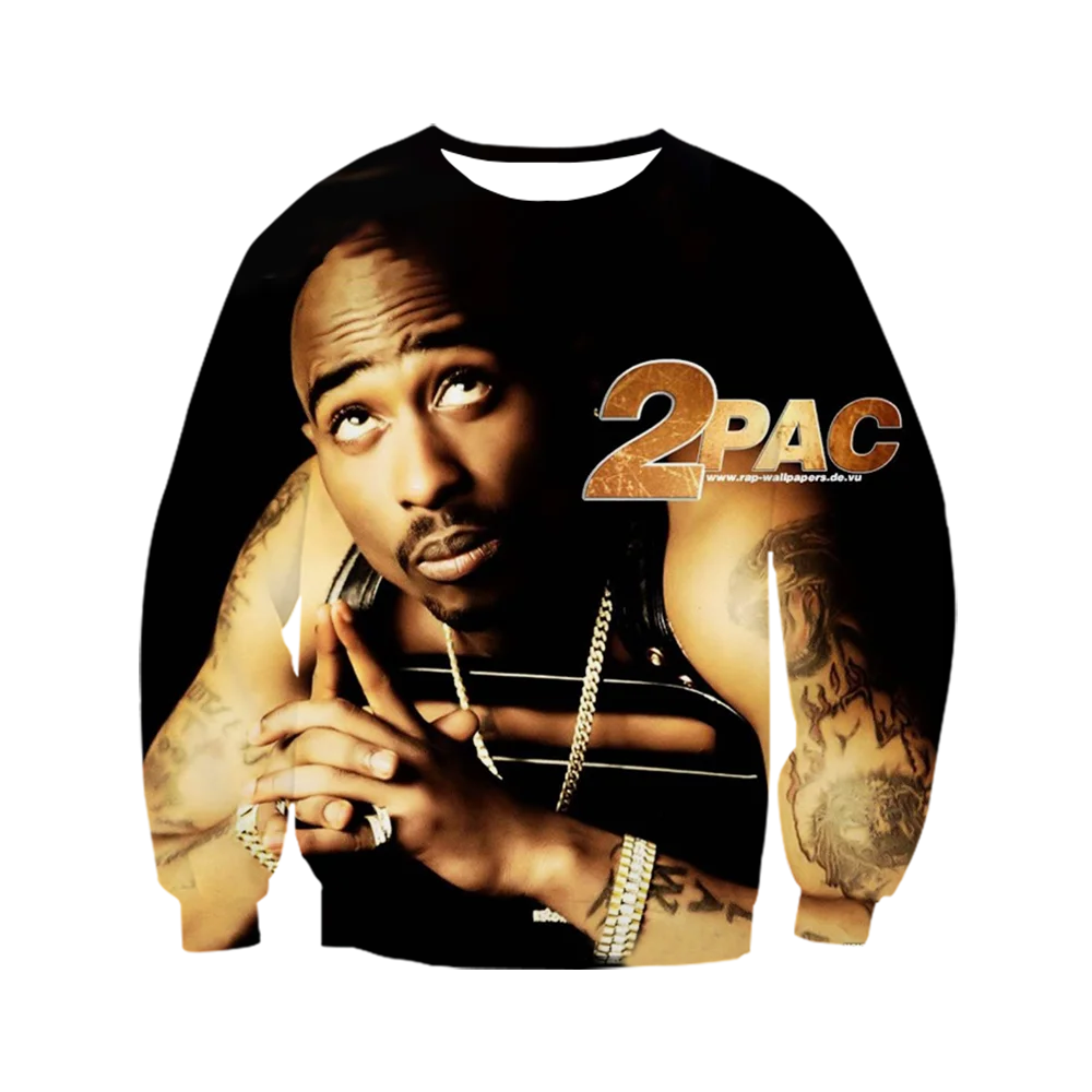 

New 3D Print Causal Legend Rapper Tupac 2Pac Clothing Fashion Men Women Sweatshirt Plus Size S-7XL Harajuku