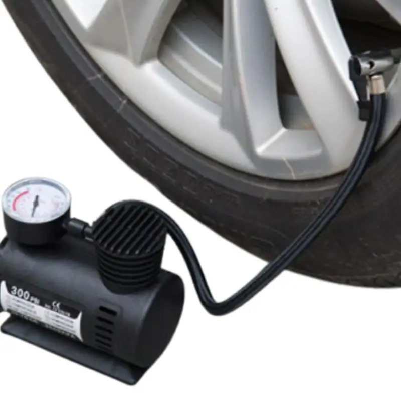 12V Portable Electric Car Air Compressor Car Air Pump Universal Auto Accessories Repair Tool 300psi Mini Air Compressor Inflator