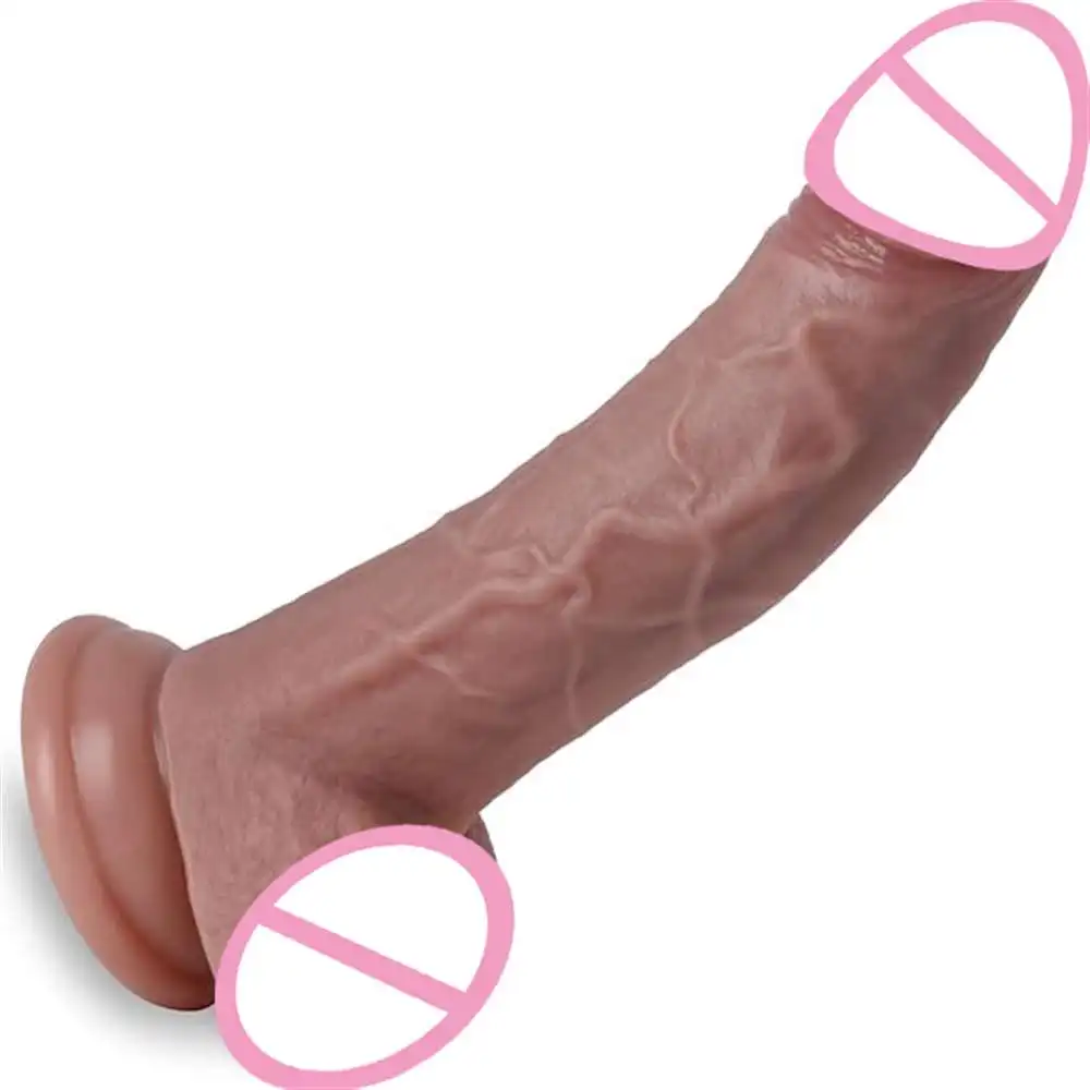 

Huge Thick Realistic Dildo Big Penis Double Penetration Vagina Masturbator Anal Plug Fake Dick Adult Sex Toy for Women Sexuales