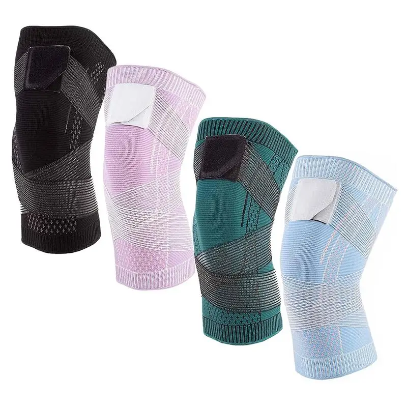 Self-heating Knee Sleeve Acupressures Selfheating Knee Sleeve Self-Heating Knee Sleeve Stretch Knee Brace For Home Offices Daily