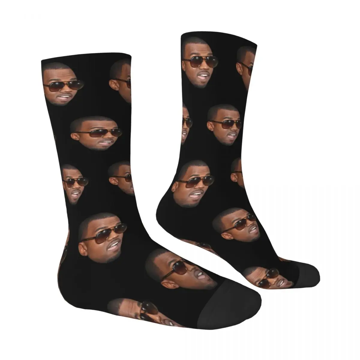 Kanye West Socks Casual Stockings Men High Quality Skateboard Socks Autumn Graphic Non-Slip Socks