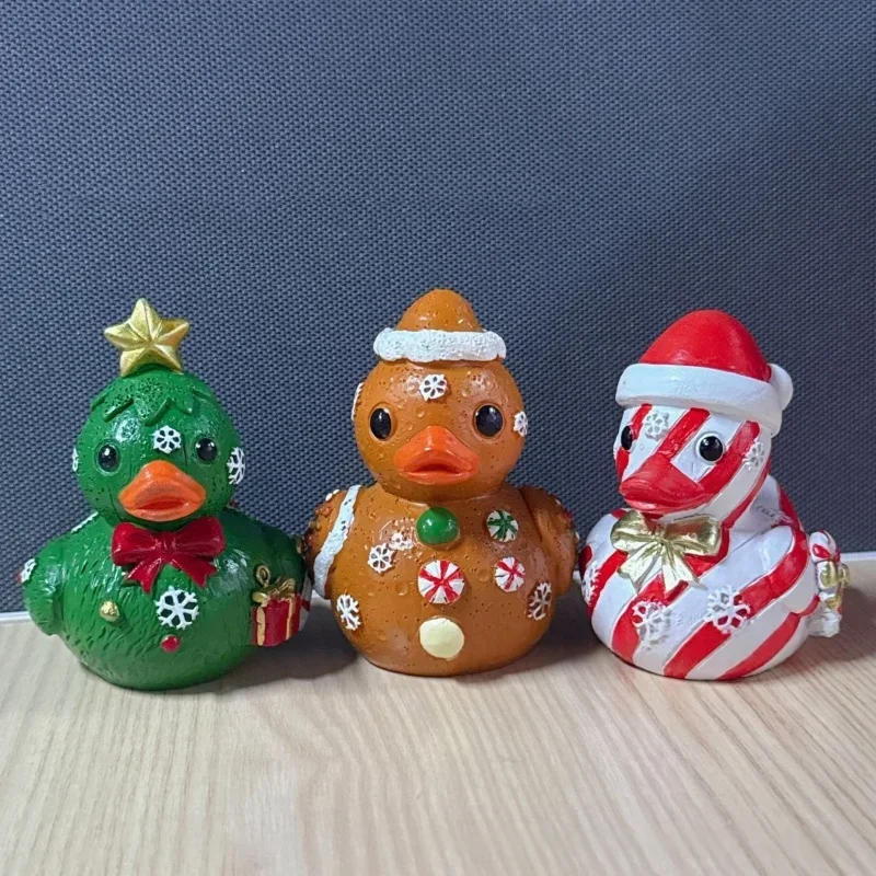 Creative Cartoon Abstract Christmas Duckling Hanging Decorat