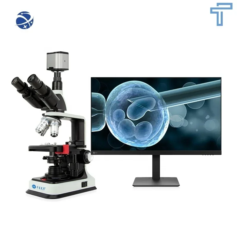 EOC Real 4K resolution camera digital microscope biological microscope biological for school lab research study