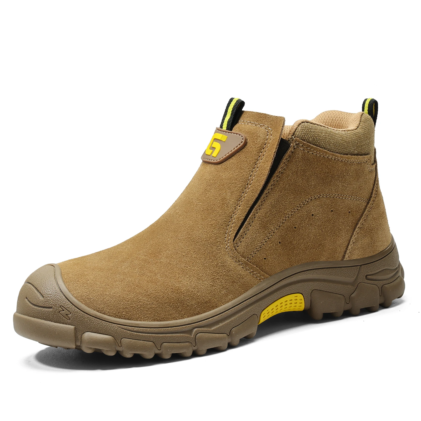 Zapatos de Trabajo para Hombre - Leather Work Fabric reseña y precio