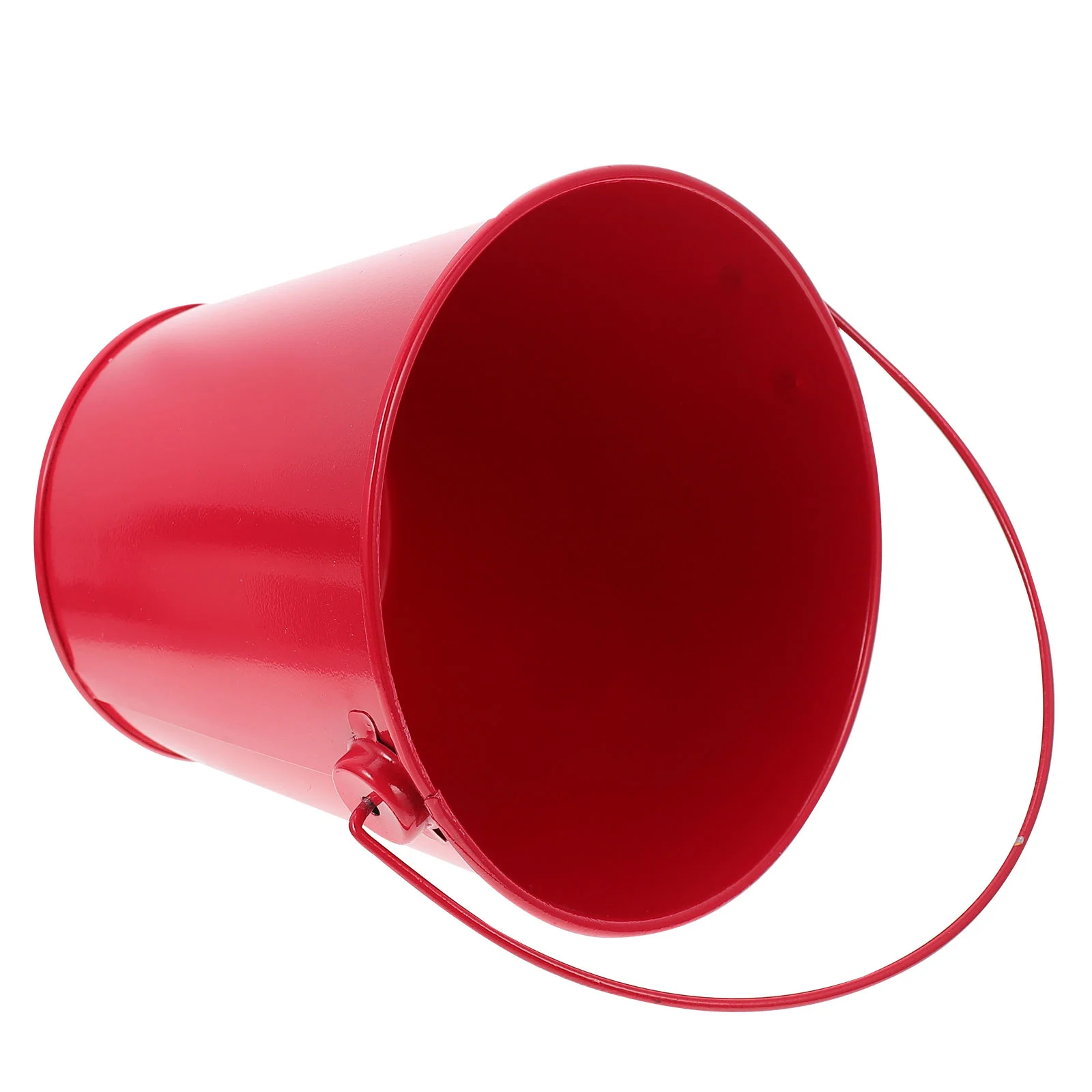 

Wearresistant Iron Snack Bucket Ice Cooler Bar Chiller Longlasting Use for Household and Party Beverages