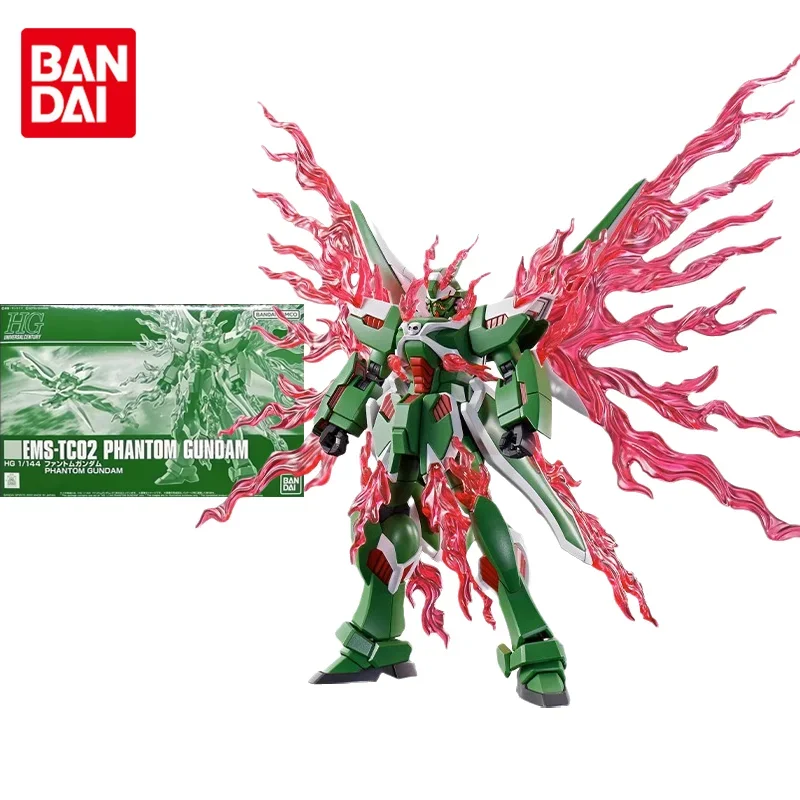 

Bandai Original Gundam Model Kit Anime Figure PB Limited HGUC 1/144 PHANTOM GUNDAM Action Figures Toys Gifts for Children