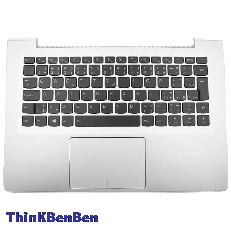 

CZ Czech Silver Keyboard Upper Case Palmrest Shell Cover For Lenovo Ideapad 510S 13 13ISK 13IKB 5CB0L45125