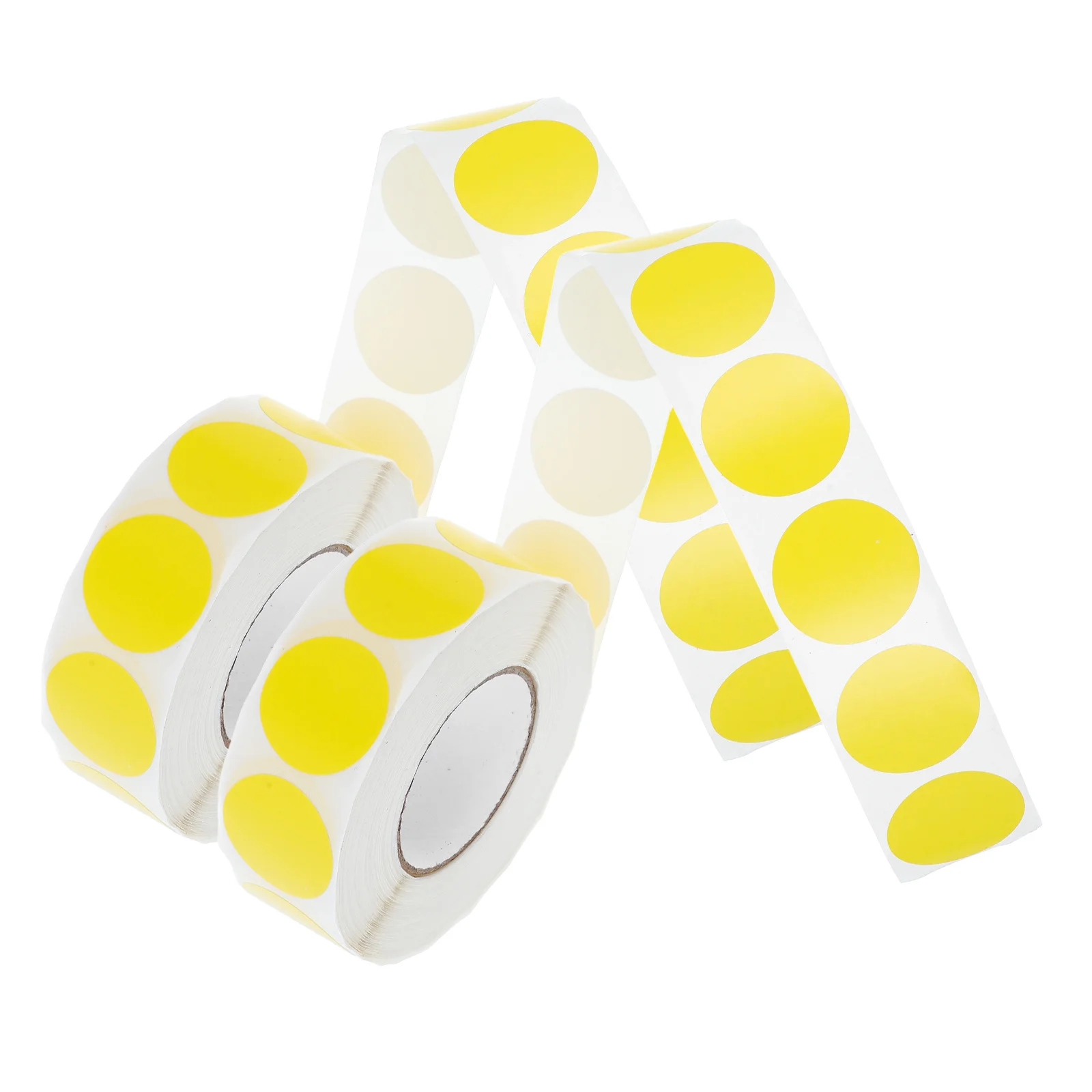 

2 Roll Round Self-Adhesive Color Coding Dot Stickers 2.5 Cm for Organization Inventory Craft Projects Office Home Labeling