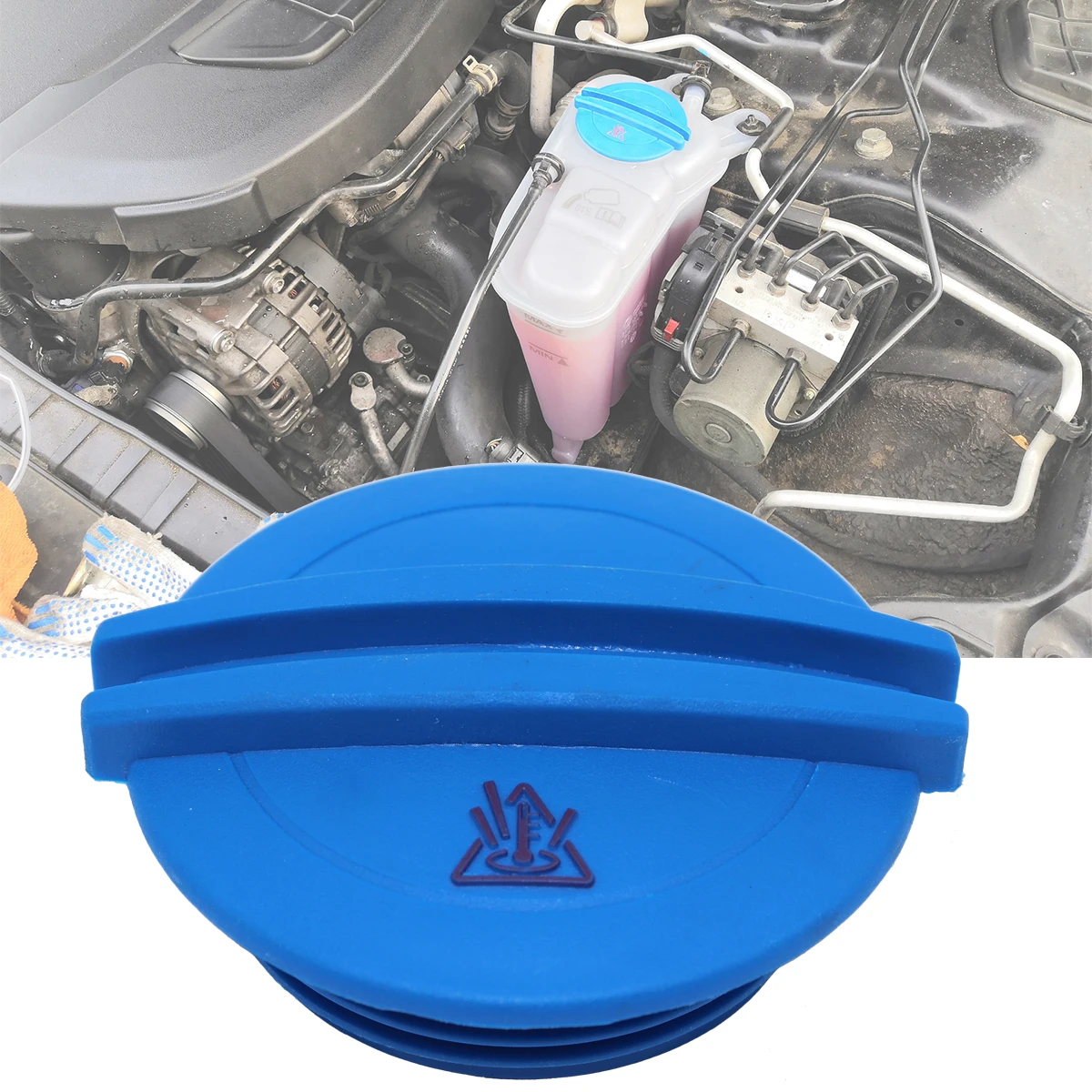 

Expansion Tank Cap For Skoda Rapid 1G Octavia A4 5 Yeti 5L Engine Coolant Recovery Lid Seal Bottle Reservoir Radiator Cover Blue