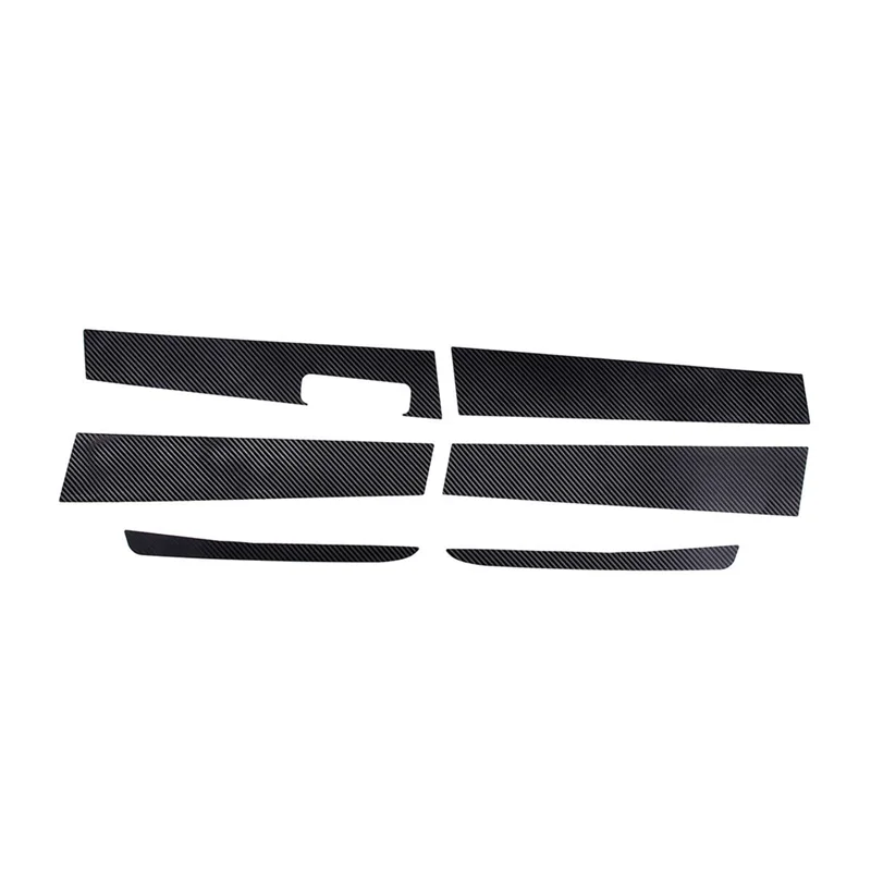 

Car Door Window Pillar Post Cover Sticker For Ford Maverick 2022 2023 Accessories ,Carbon Fiber Pattern