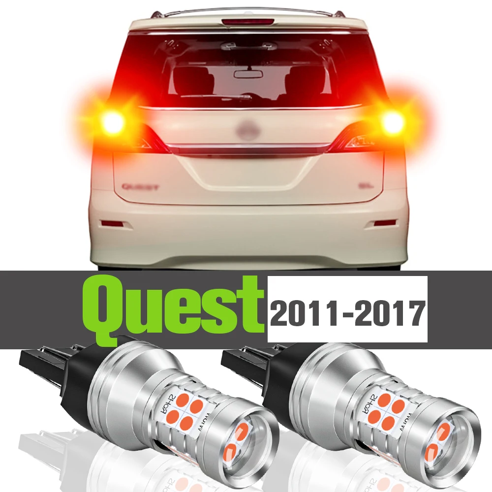 

2x LED Brake Light Accessories Lamp For Nissan Quest 2011-2017 2012 2013 2014 2015 2016