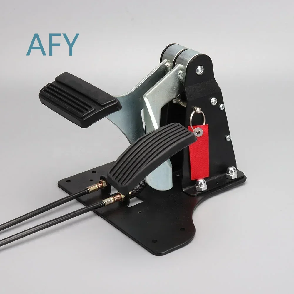 Dual Control Brake and Accelerator Pedal for Instructor Dual Brake Cable Kit for Universal Vehicle Training Use