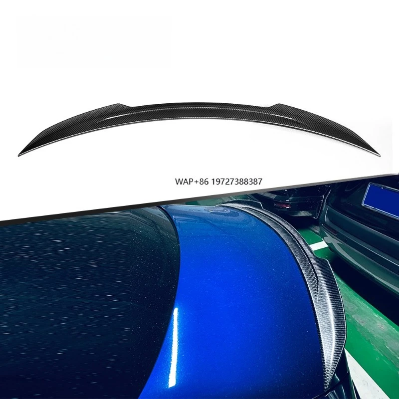 

Dry Carbon Fiber Rear Wing Spoiler for C CLASS W205 Coupe X Style 2015-2021 Car Rear Trunk Spoiler