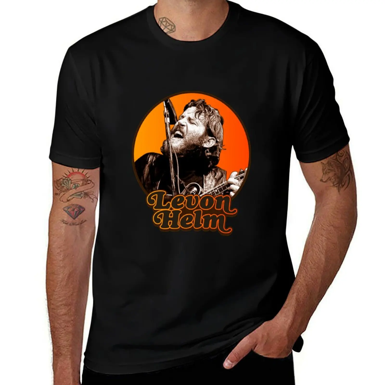 

Levon Helm T-Shirt t shirt man plain t shirt man casual T-Shirt