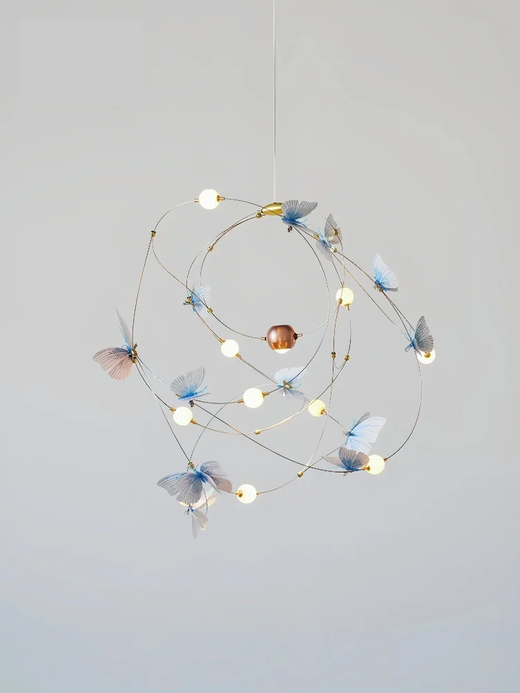 

2025 Modern restaurant chandelier high-end designer, artistic chandelier, model room bar island, atmosphere lighting fixtures