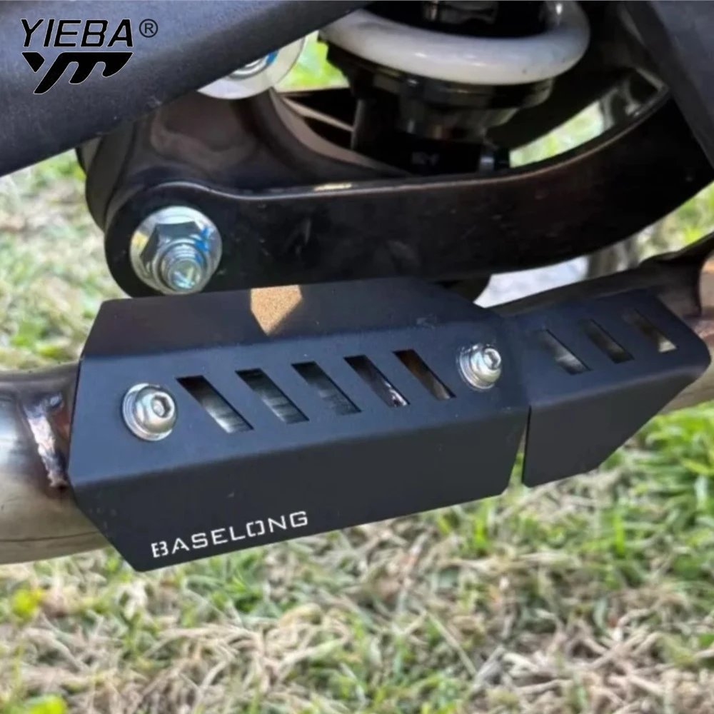 

2026 For CFMOTO 450MT 450 MT MT450 mt450 2024-2025 Motorcycle Exhaust Pipe Protector Heat Shield Cover Guard Anti-scalding Cover