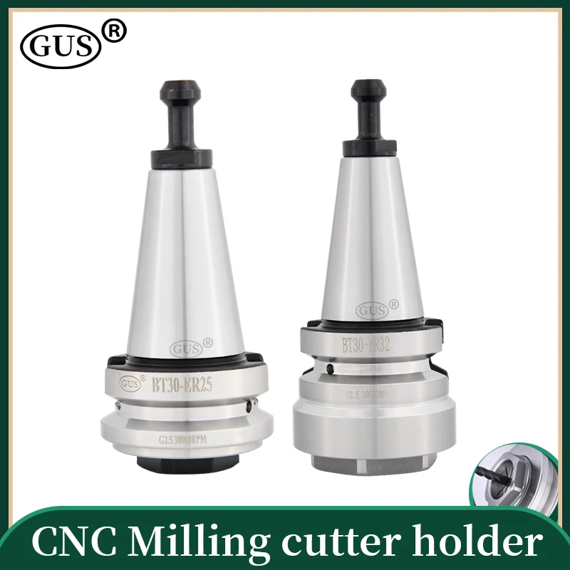 

High Precision BT30 BT40 BBT40 SK40 Tool Holder ER25 ER32 30L 35L 25L Collect Chuck CNC Machining Center Spindle bracket tools