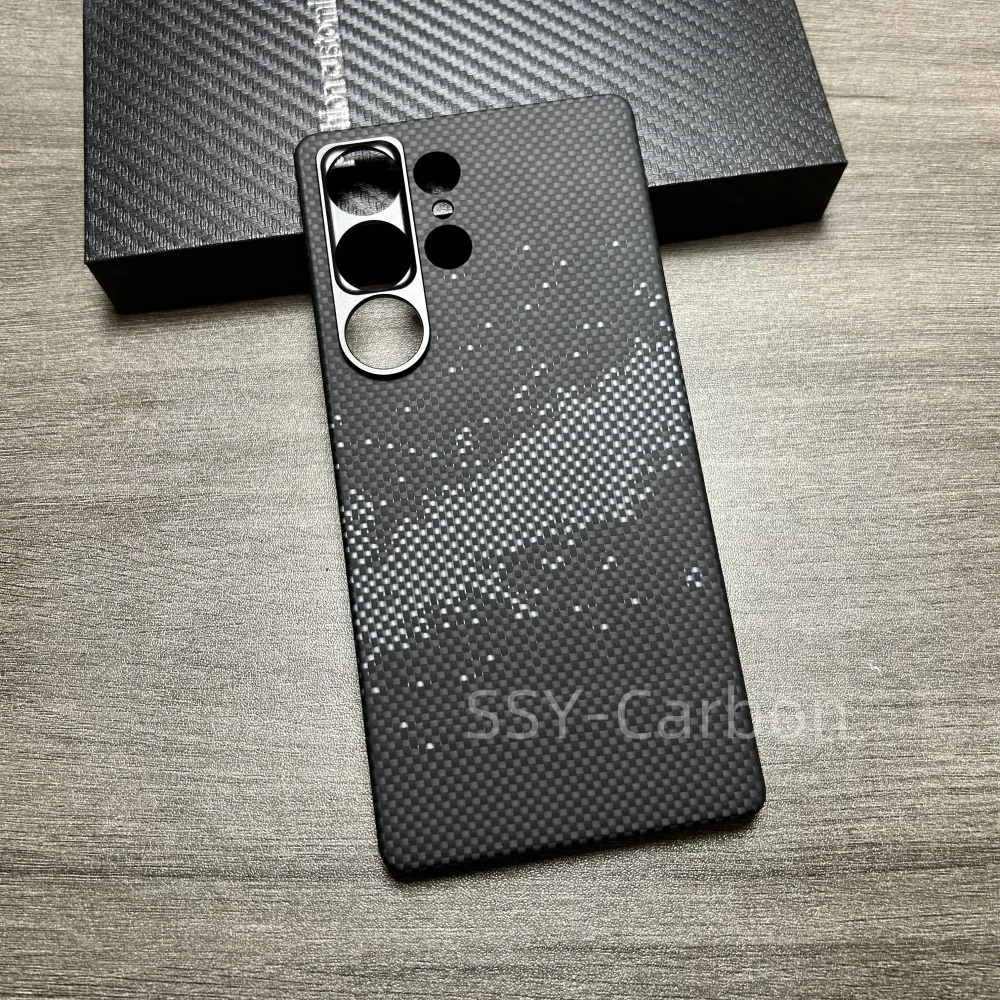

Kevlar MegSafe Cover For Samsung Galaxy S25 ultra Aramid Carbon Fiber Case Ultra-thin Ultra-light Magnetic Phone Protect Case