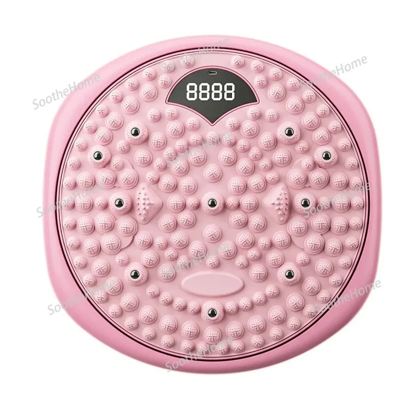 Waist-twisting Turntable Weight Loss Exercise, Intelligent Counting, Foot Sole Finger Pressure Plate Massage and Waist Training