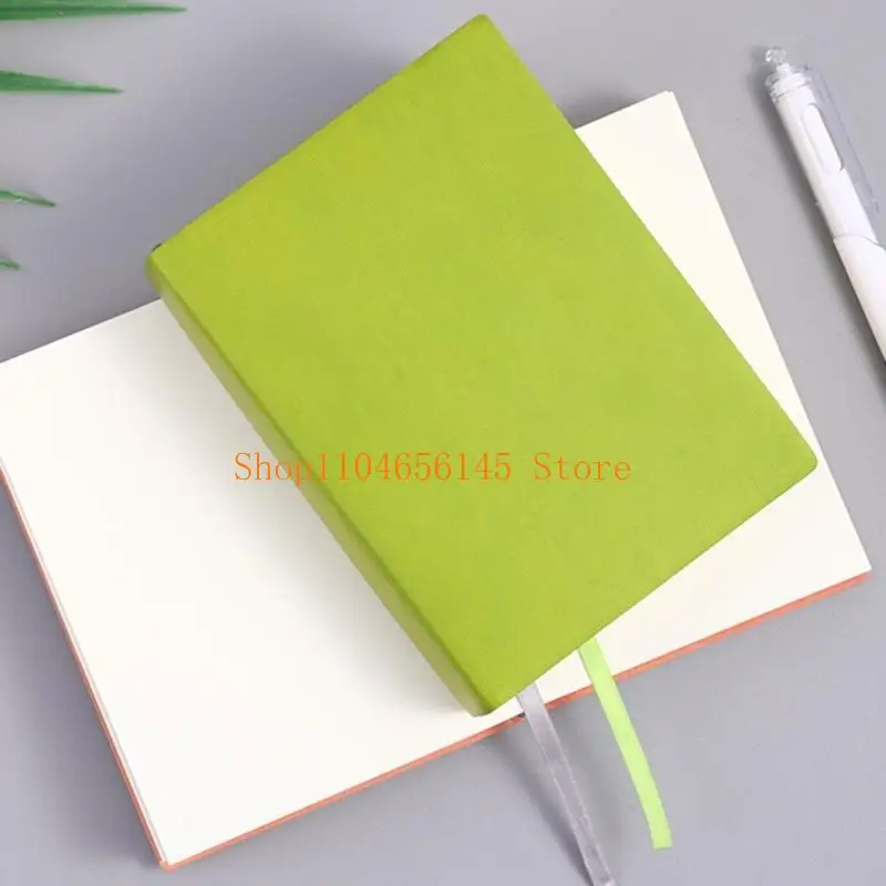 Quaderno per schizzi portatile 5asd con 720 pagine bianche, copertina in morbida pelle sintetica in carta spessa per studenti