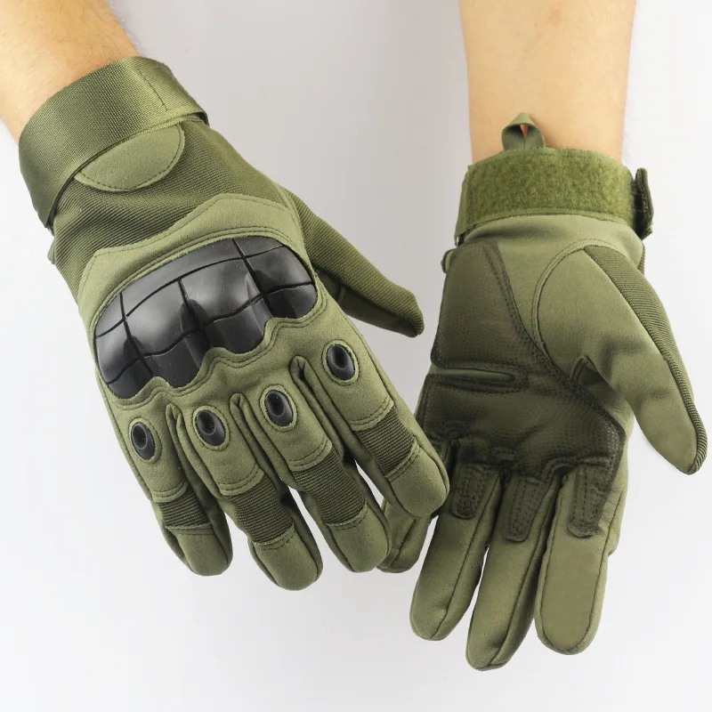 لينة قذيفة التكتيكية قفازات الخريف الشتاء طويلة كاملة الأصابع الرياضة في الهواء الطلق القتال عدم الانزلاق مقاومة للاهتراء طعنة الميدان الرجال