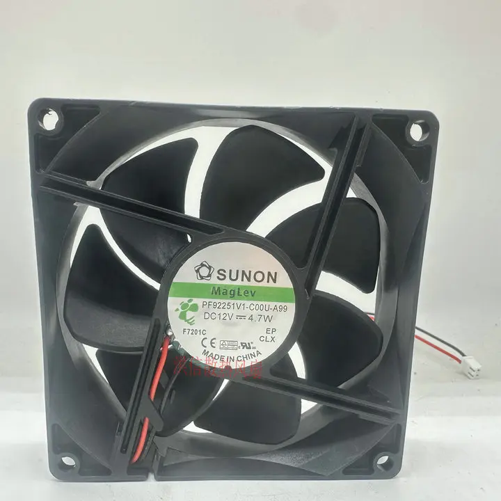 

SUNON PF92252V1-C00U-A99 DC 12V 4.7W 90x90x25m 2-Wire Server Cooling Fan