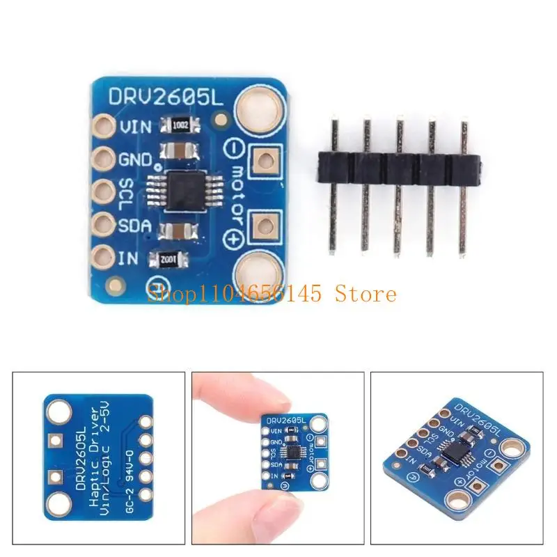 652F 3-5V DRV2605L Haptic Motor Driver Module Buzzer Vibration Motor Controller Board Development Tools for