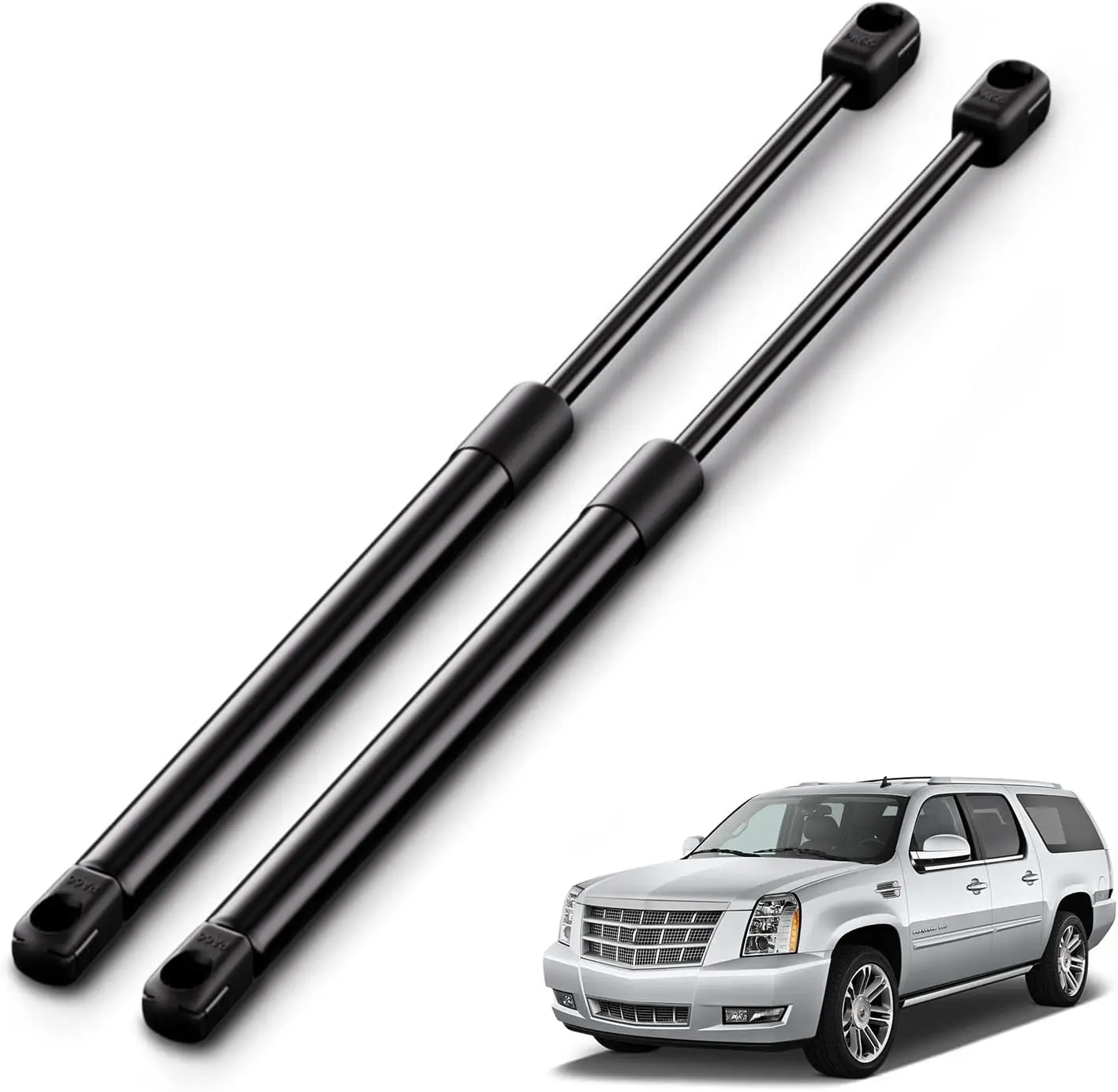 

Rear Window Gas Struts for 2007-2014 Chevy Suburban/Tahoe/GMC Yukon,Back Glass Lift Support Shocks Install with Screwdriver,2PCS